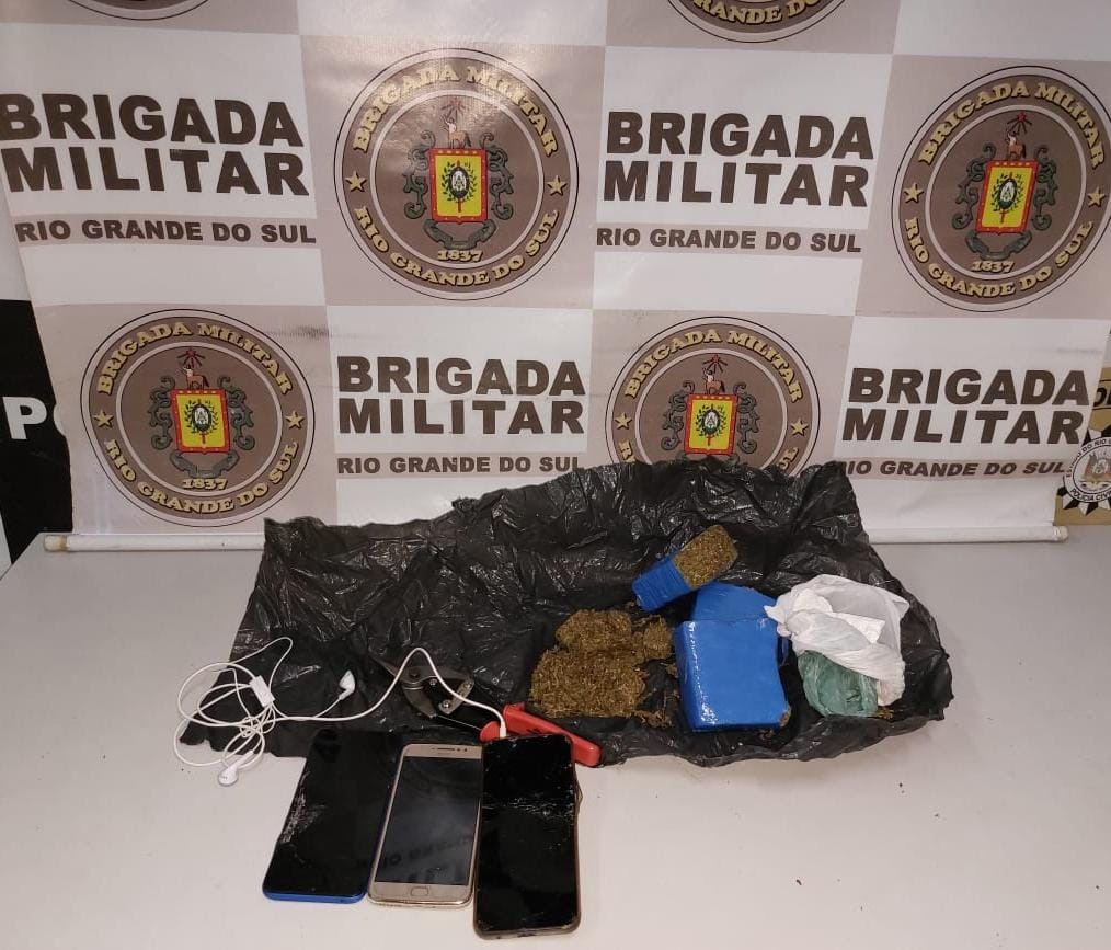 Três homens são presos após arremesso de drogas para dentro da Perg
