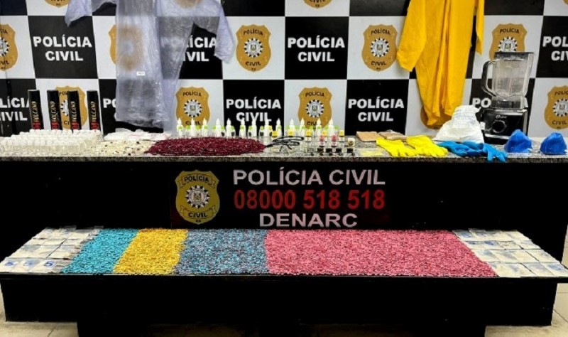 Polícia Civil do RS realiza a maior apreensão de ecstasy da história da instituição