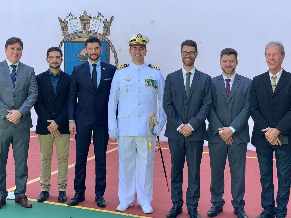 Presidente da Portos RS acompanha a posse do novo comandante da Capitania Fluvial de Porto Alegre
