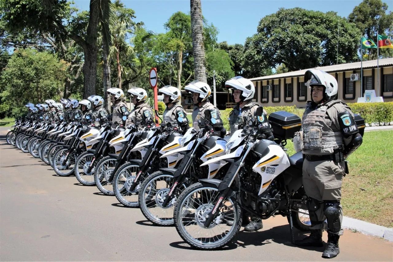 Governo do RS abre licitação para a compra de 150 motocicletas destinadas a órgãos de segurança