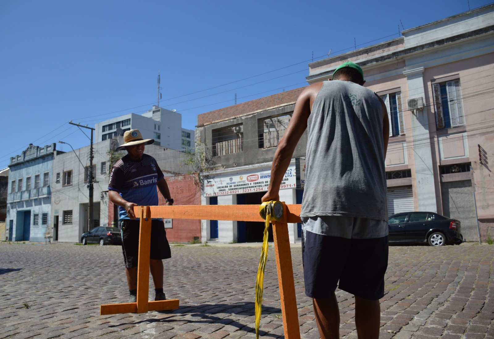 Iniciam as obras de revitalização do Porto Histórico