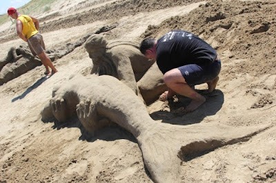 4ª edição do Festival de Esculturas em Areia ocorre no sábado (11) na Arena Oceano