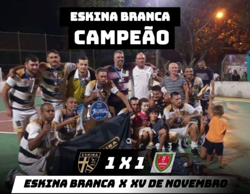 Eskina Branca vence, nos pênaltis, e garante título do Cassinaço de Futsal de Veteranos 