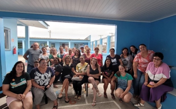 "Família e escola, união que faz a diferença" foi o tema da roda de conversa, na E.M.E.F Marechal Rondon
