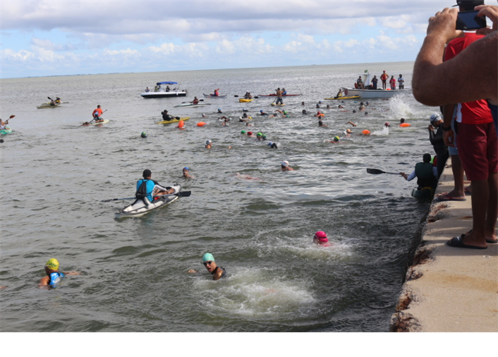 Inscrições para 41ª edição da Travessia a Nado entre São José do Norte e Rio Grande encerram nesta sexta-feira (31)