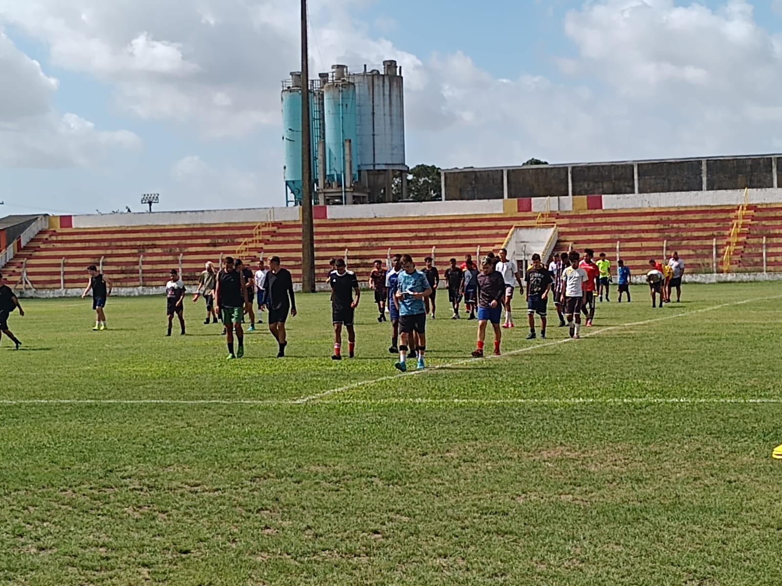Peneira Sub-20 do Riograndense recebe mais de 40 atletas; Confira os aprovados 