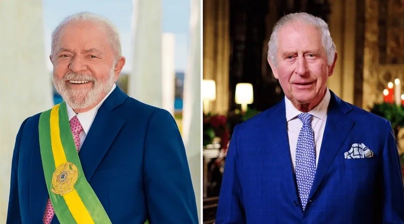 Rei Charles III e Lula devem discutir mudanças climáticas em viagem do presidente ao Reino Unido