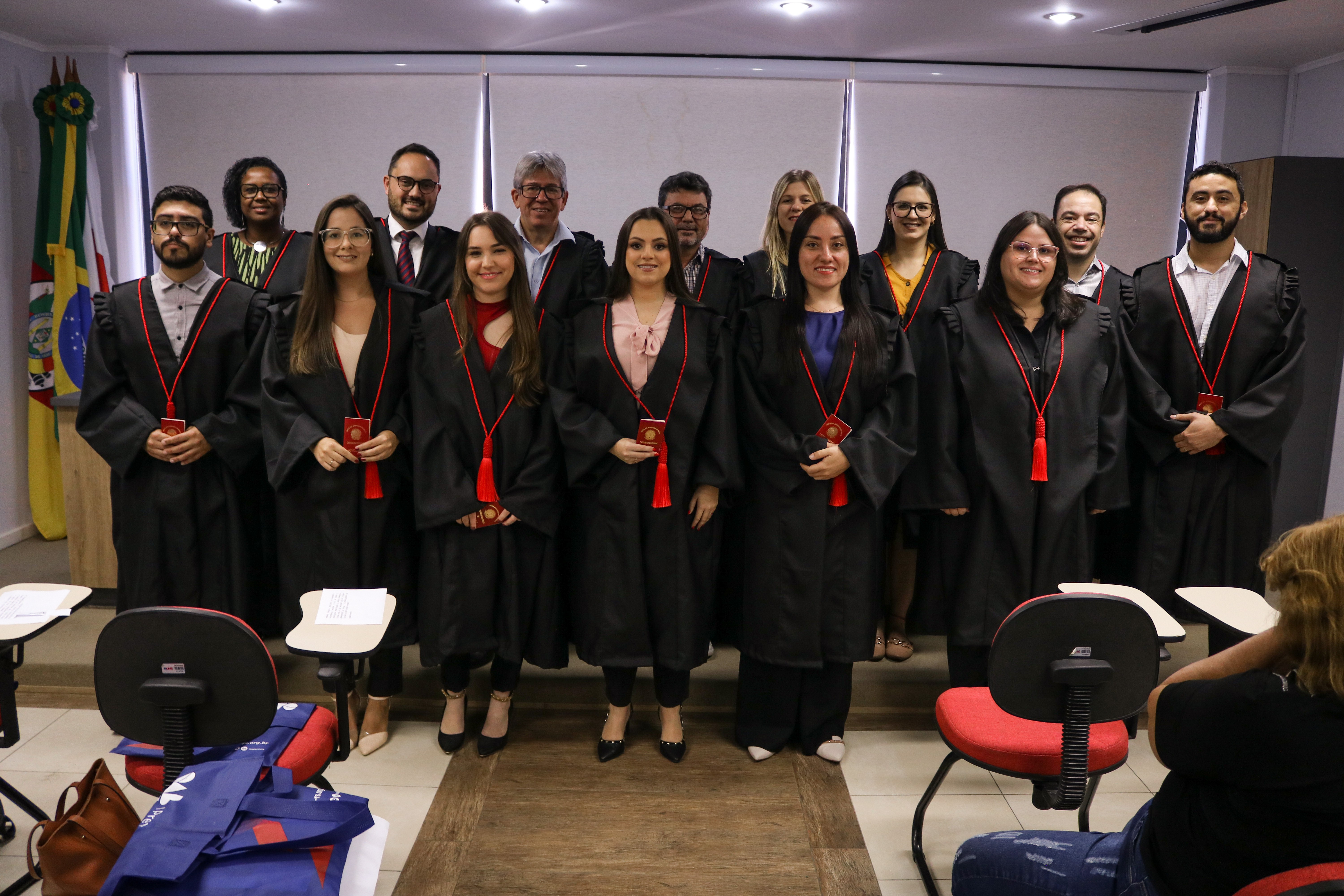 OAB Rio Grande realizou entrega de credenciais para novos advogados na manhã desta sexta-feira (10)