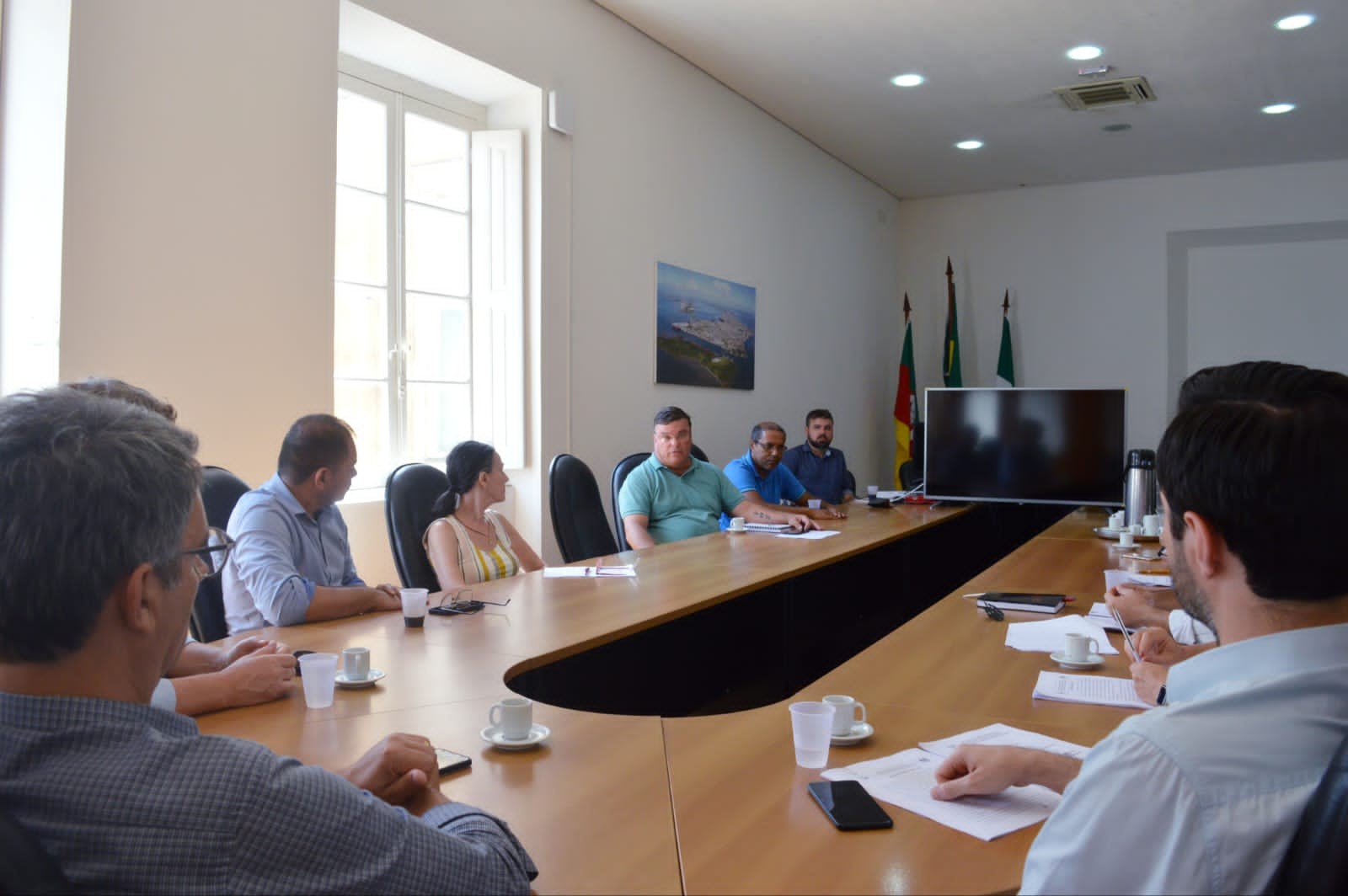 Prefeitura, Daer e empreiteiras discutem medidas para recuperar atraso na obra de duplicação da ERS-734