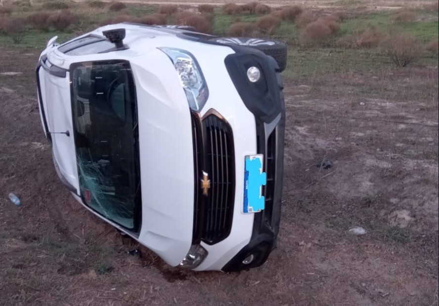 Homem fica ferido em capotamento de veículo na BR-392, em Rio Grande 
