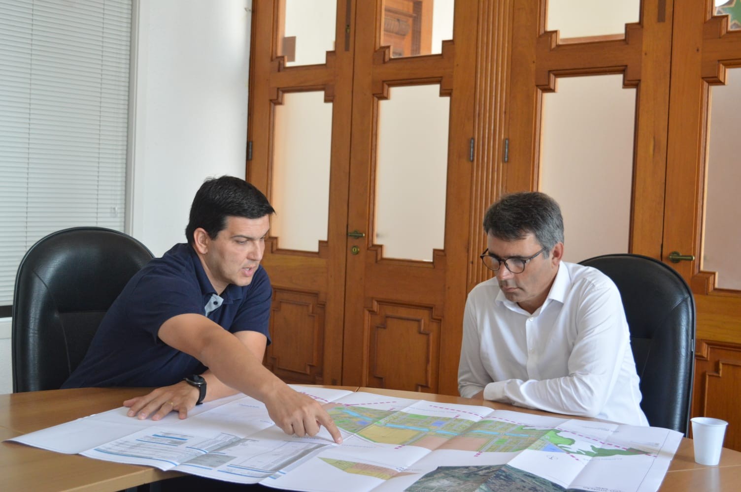 Prefeito Fábio Branco conhece projeto inicial de novo empreendimento imobiliário