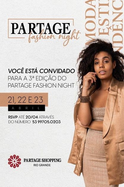 Festival de Moda Partage Fashion inicia nesta sexta-feira (21)