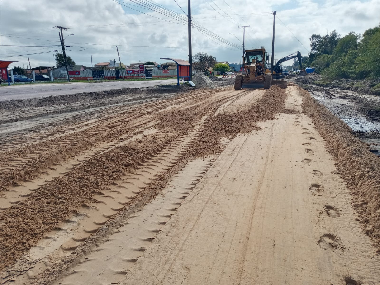 Construtora se retira de obra e duplicação da ERS-734 segue paralisada até a chegada de nova empresa 