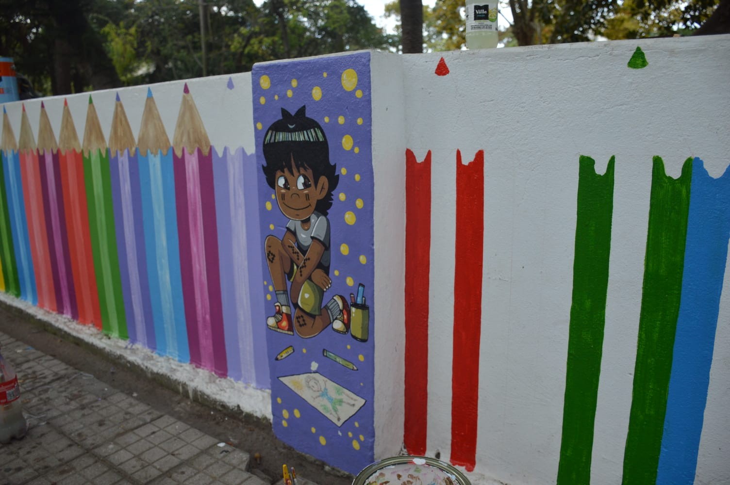 Revitalização na área infantil da Praça Tamandaré destaca a diversidade
