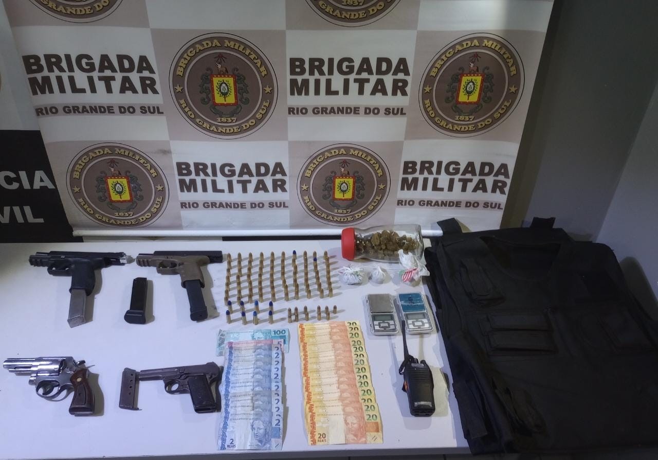 BM prende homem e apreende adolescente no bairro Lar Gaúcho, em Rio Grande