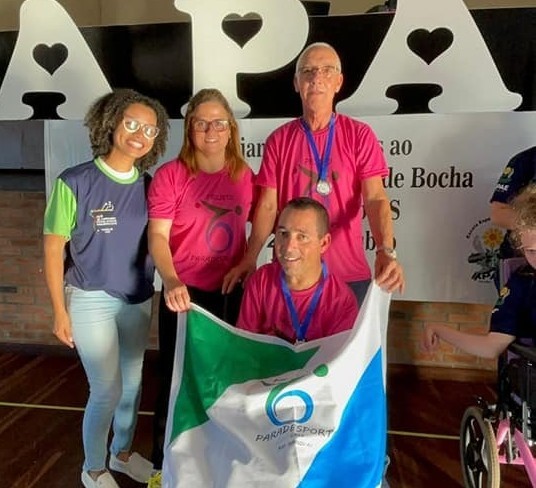 Atletas do Projeto Paradesporto disputam o campeonato regional sul de Bocha Paraolímpica em Curitiba