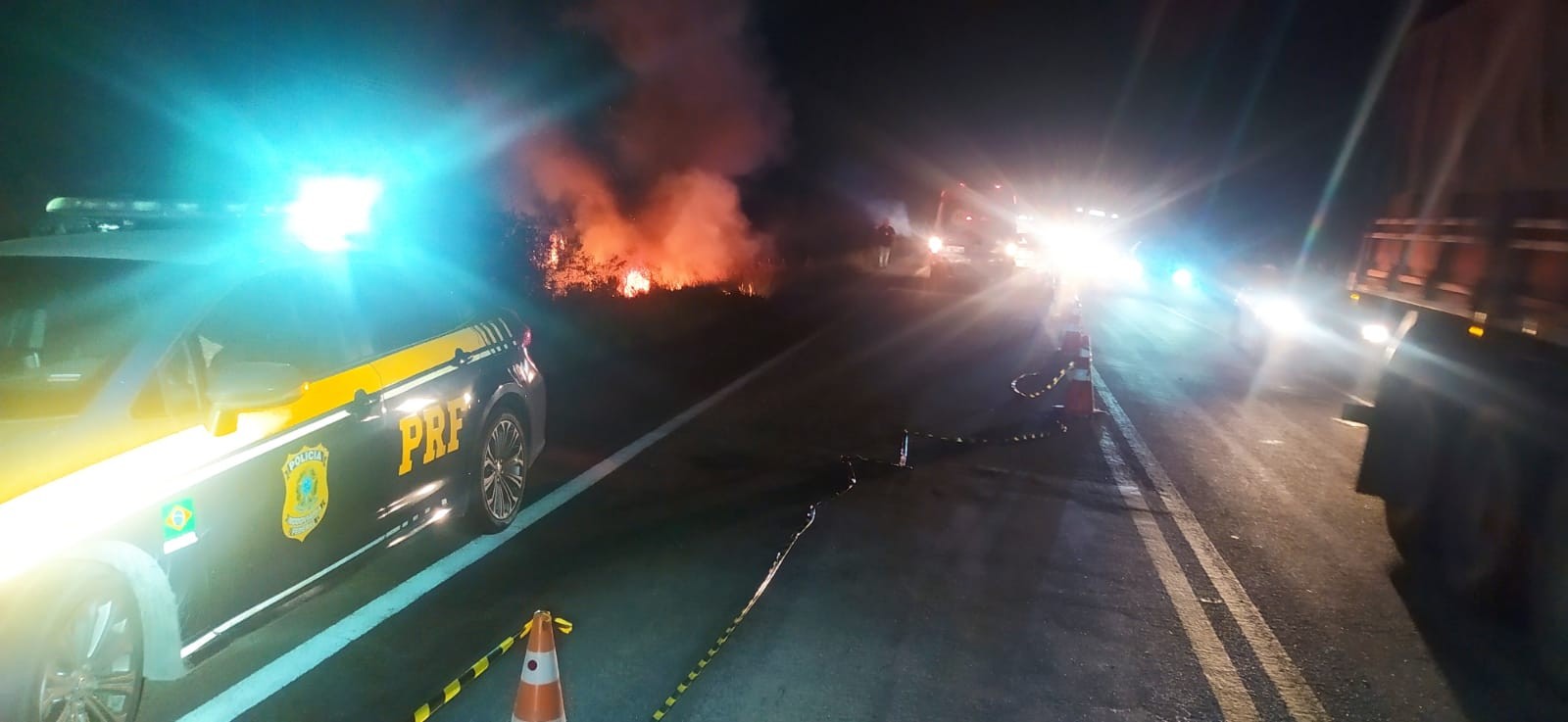 Acidente deixa três mortos e quatro feridos na BR-293, em Pinheiro Machado