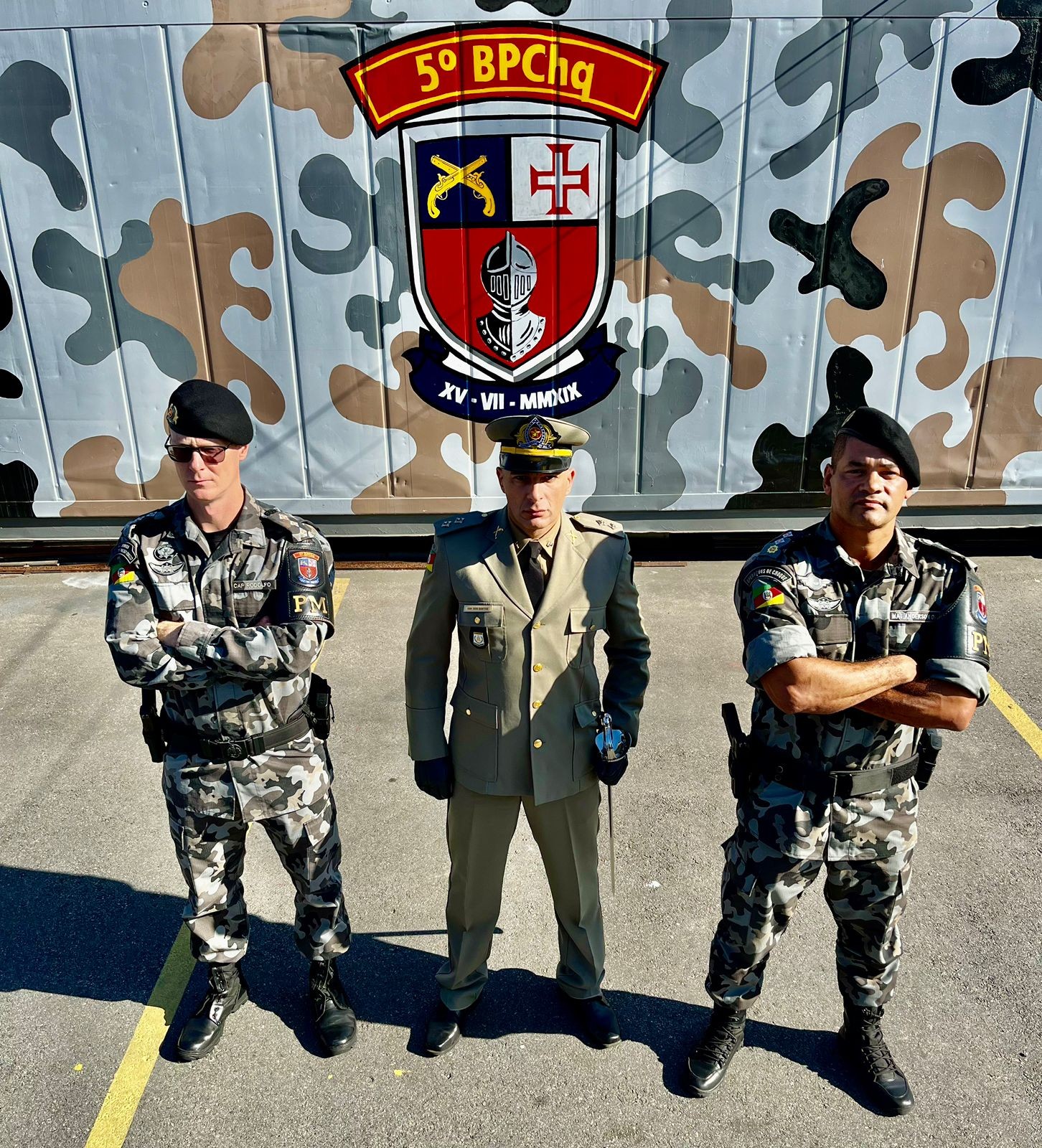 Oficial rio-grandino passa a atuar no 5º BPChoque