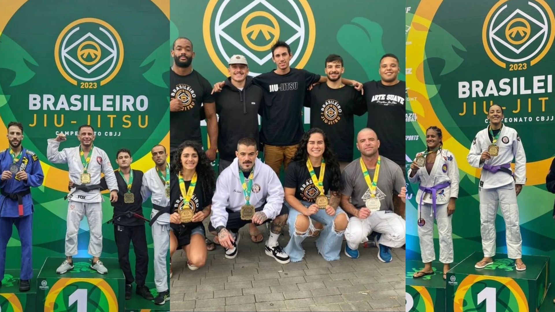 Rio-grandinas são campeãs do Campeonato Brasileiro de Jiu-Jítsu 