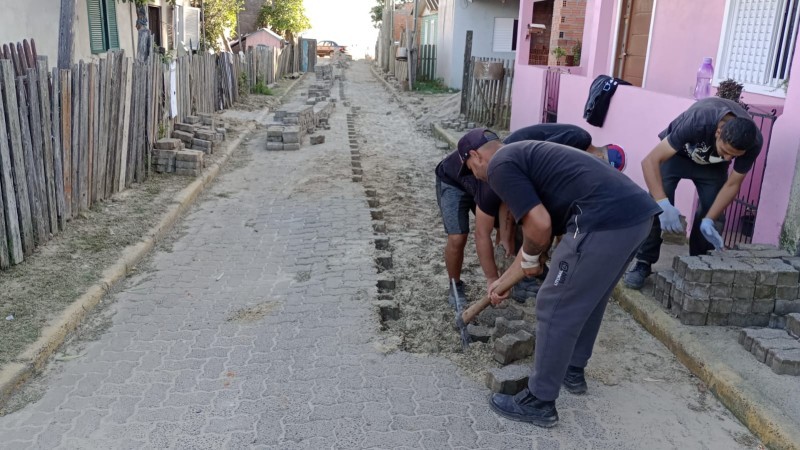 São José do Norte segue com obras para melhoria nas vias