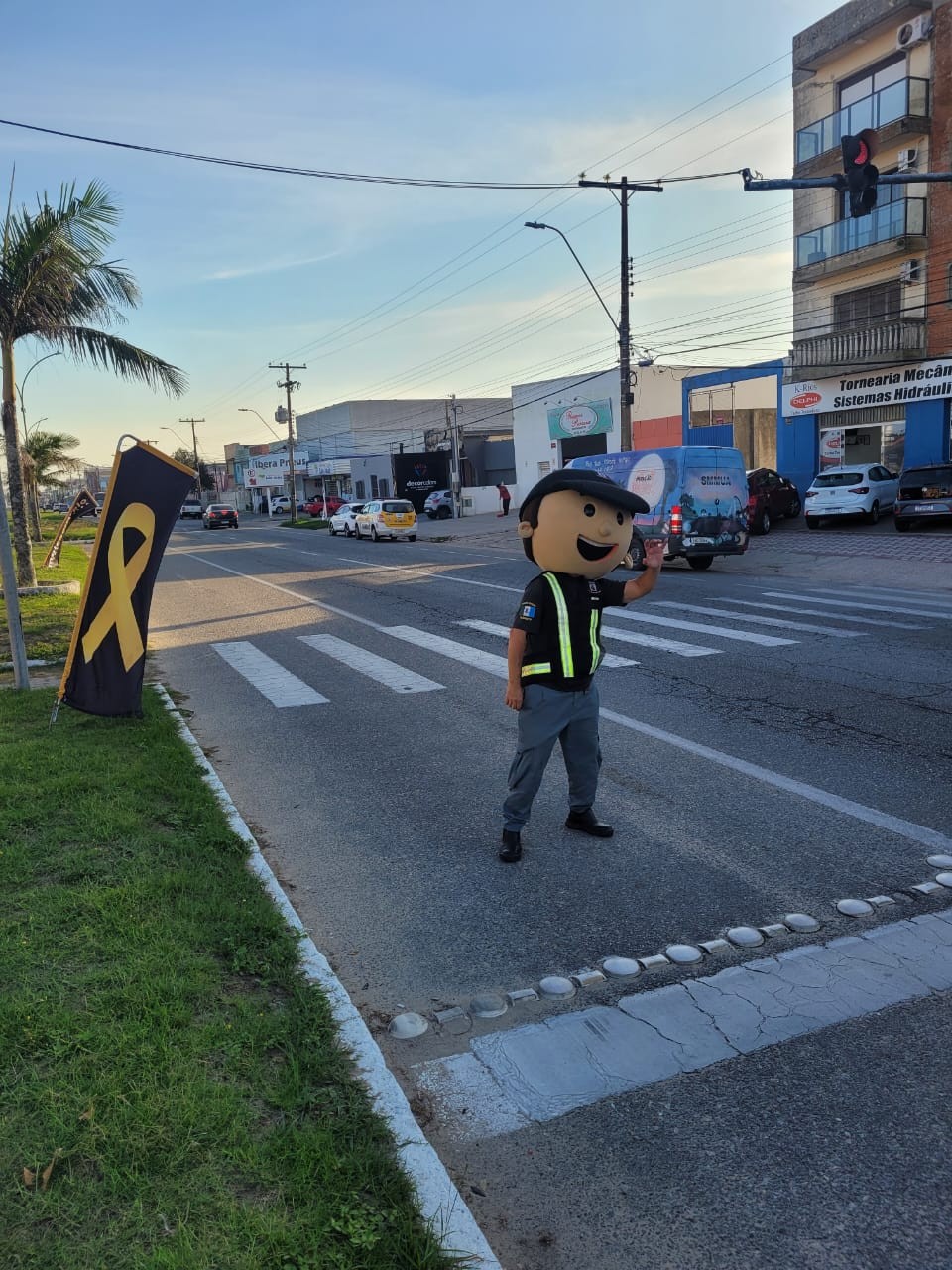 Importância do cuidado no trânsito é tema de ações do Maio Amarelo