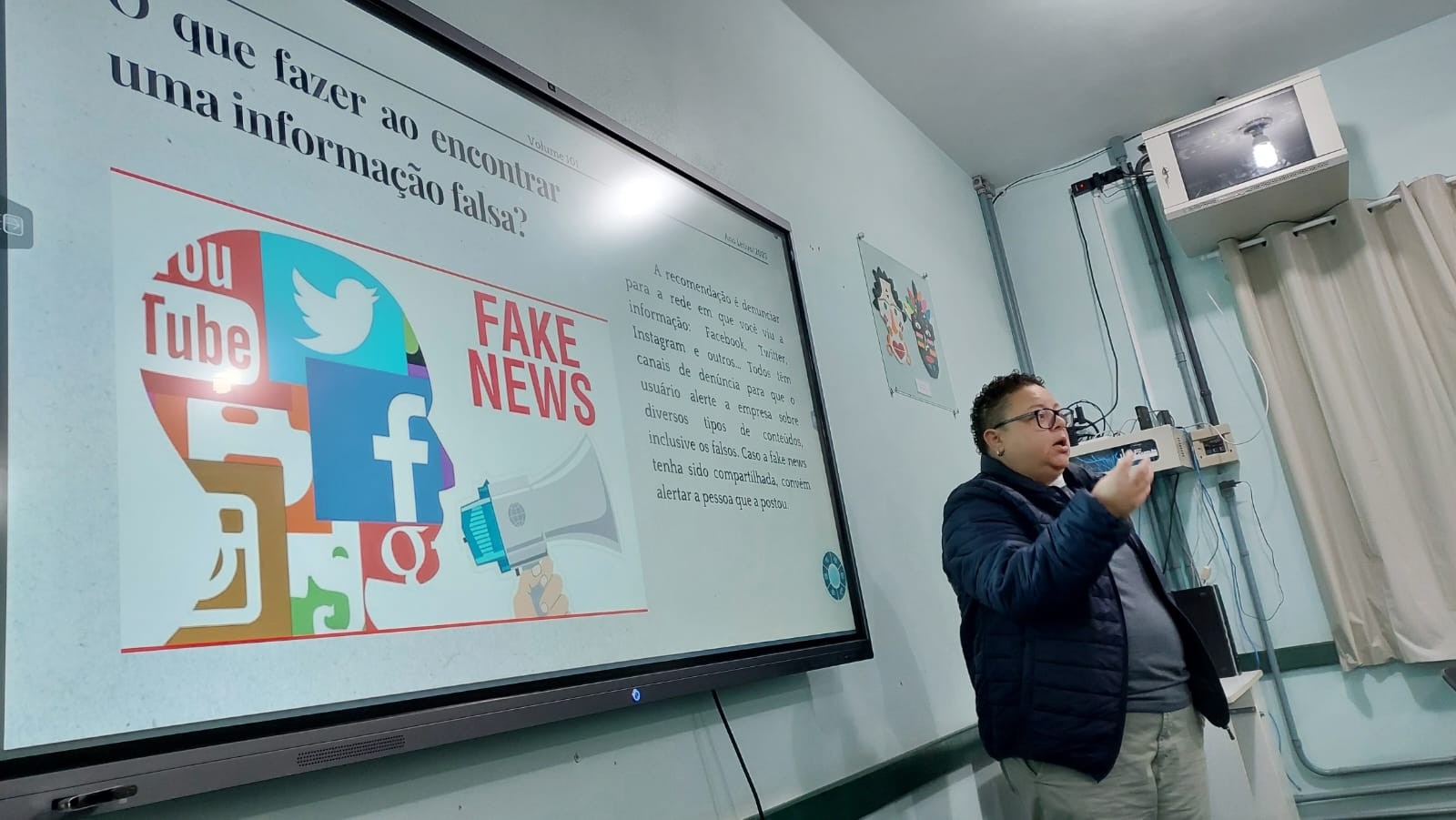 Prefeitura do Rio Grande promove oficina de combate às fake news para estudantes