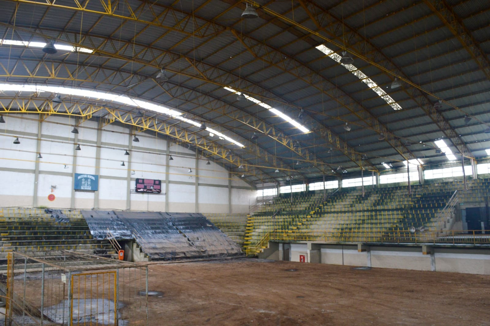 Recuperação das estruturas de concreto da Praça Saraiva entra na fase final