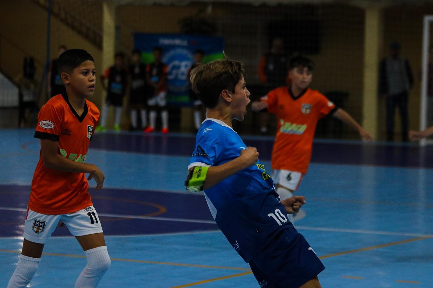 Grêmio Ball vence o RG/AABB com goleada histórica e assume liderança do Gauchão Sub-11 de futsal