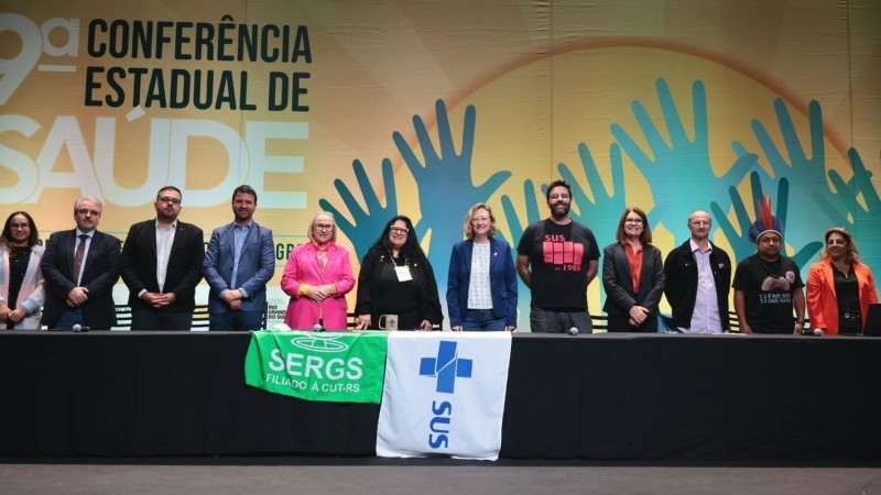 9ª Conferência Estadual de Saúde ocorre em Porto Alegre até quinta-feira (17) e conta com a presença de delegação nortense