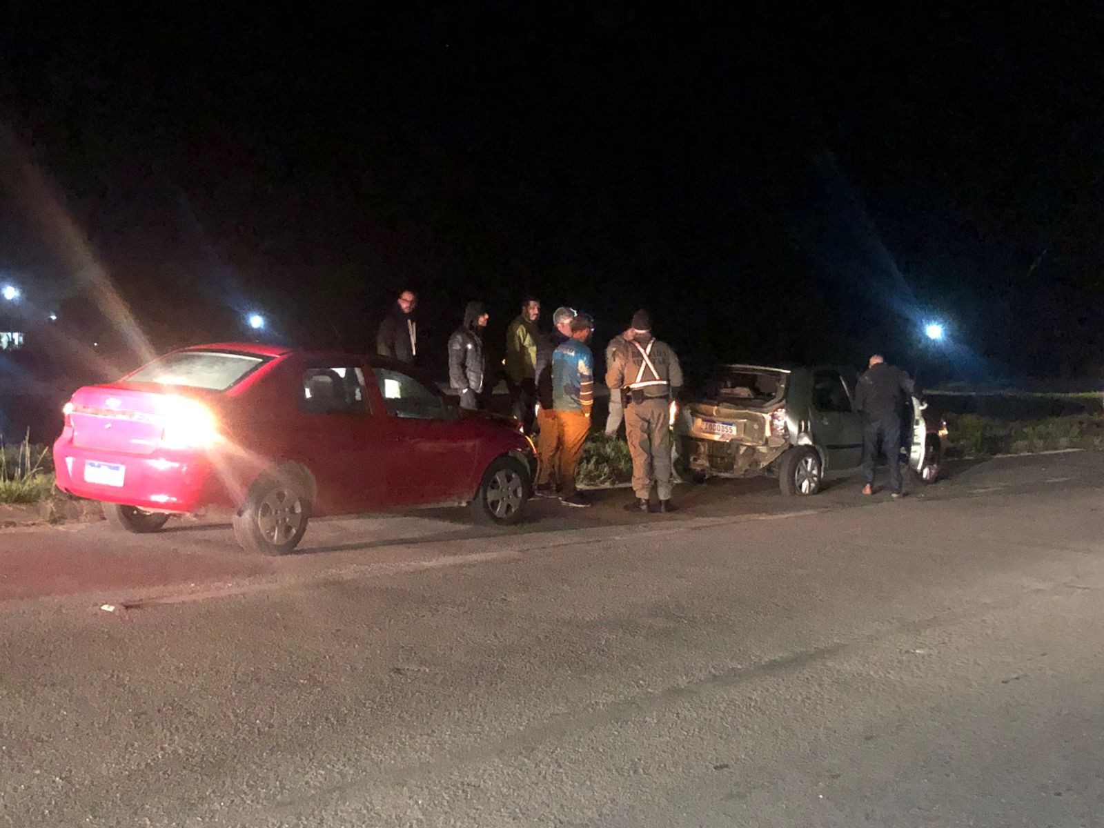 Motorista fica ferido em acidente na ERS-734, no Senandes
