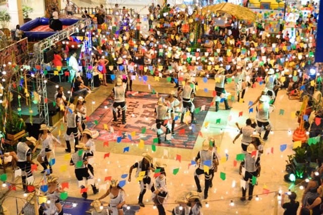 Domingo (25) será de Arraial Solidário e Mateada Oceano no Partage Shopping