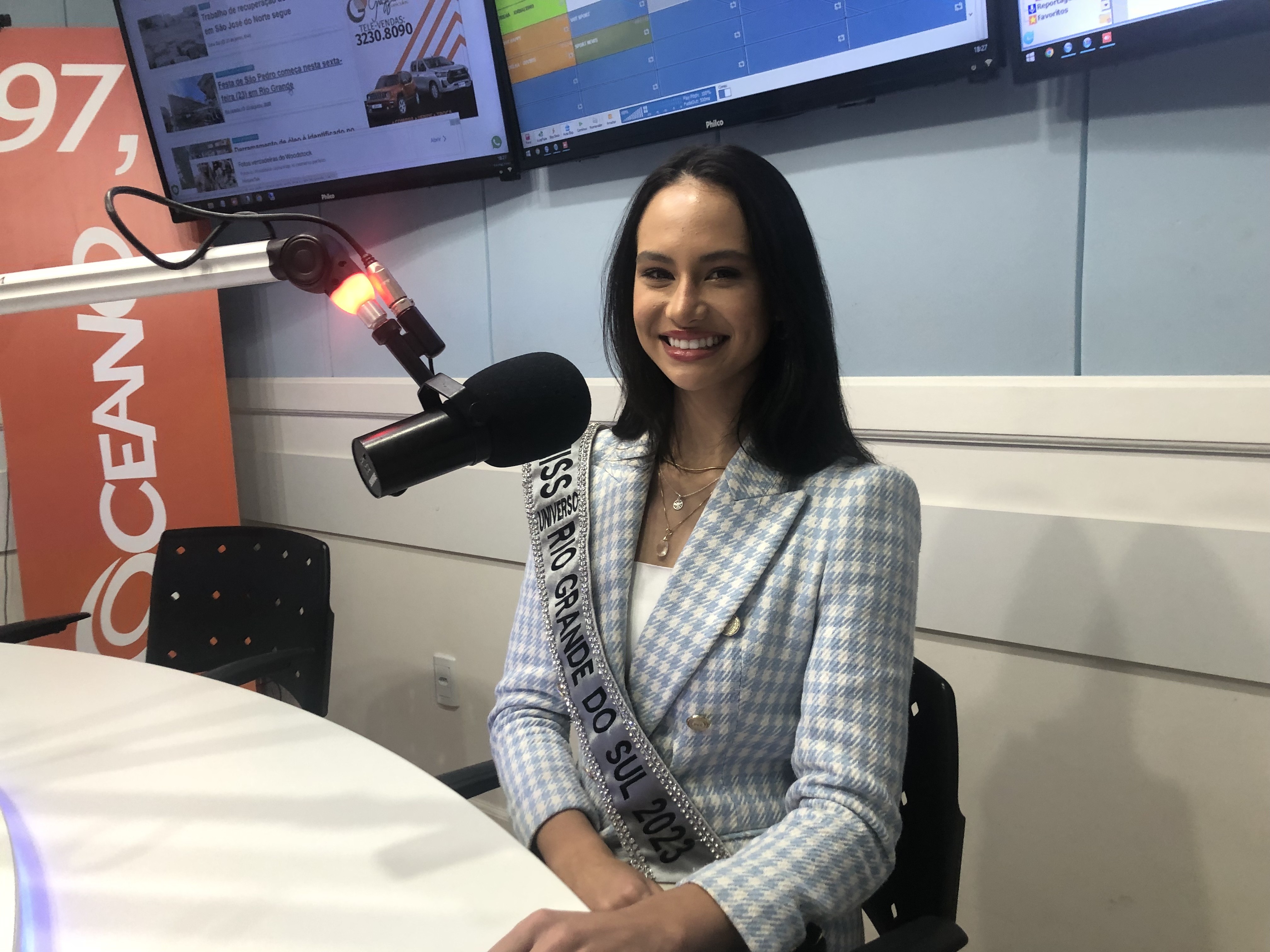 Maria Brechane atinge 2º lugar no ranking de favoritas do Miss Universo Brasil