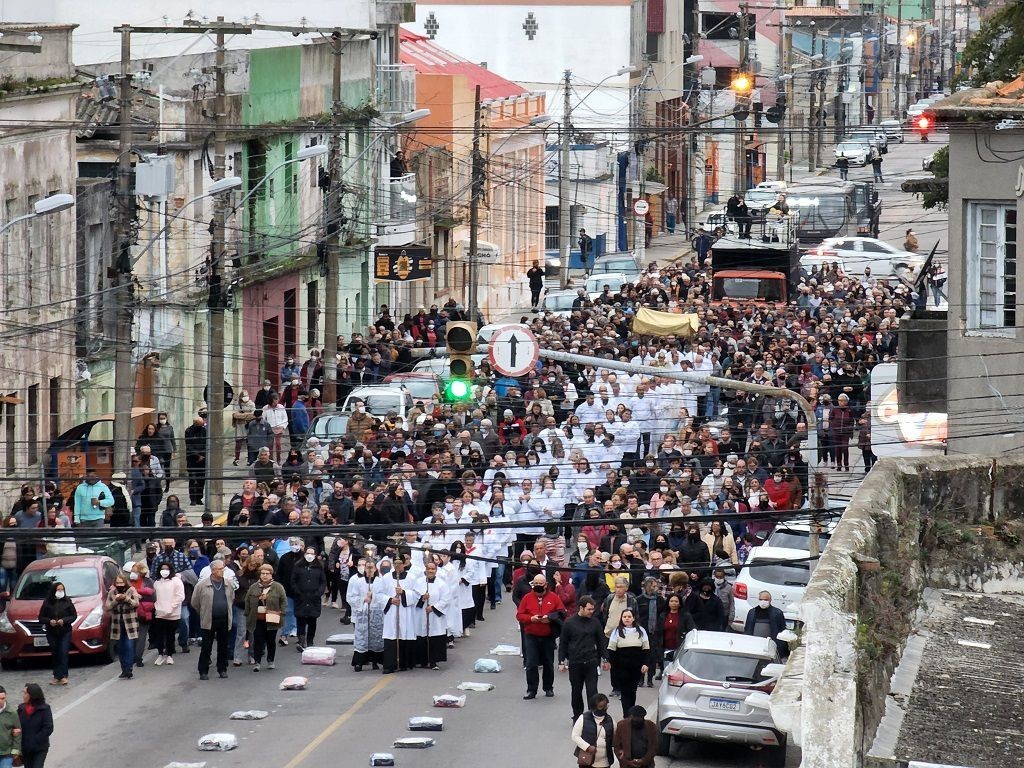 Corpus Christi: tradicional procissão em Rio Grande contará com tapete solidário