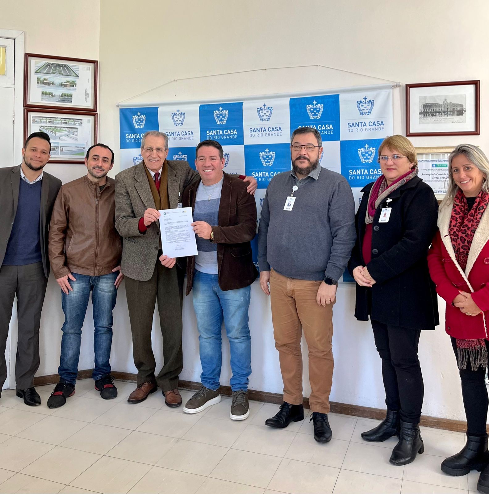 Santa Casa do Rio Grande recebe emenda parlamentar de R$300 mil para custeio de serviços hospitalares