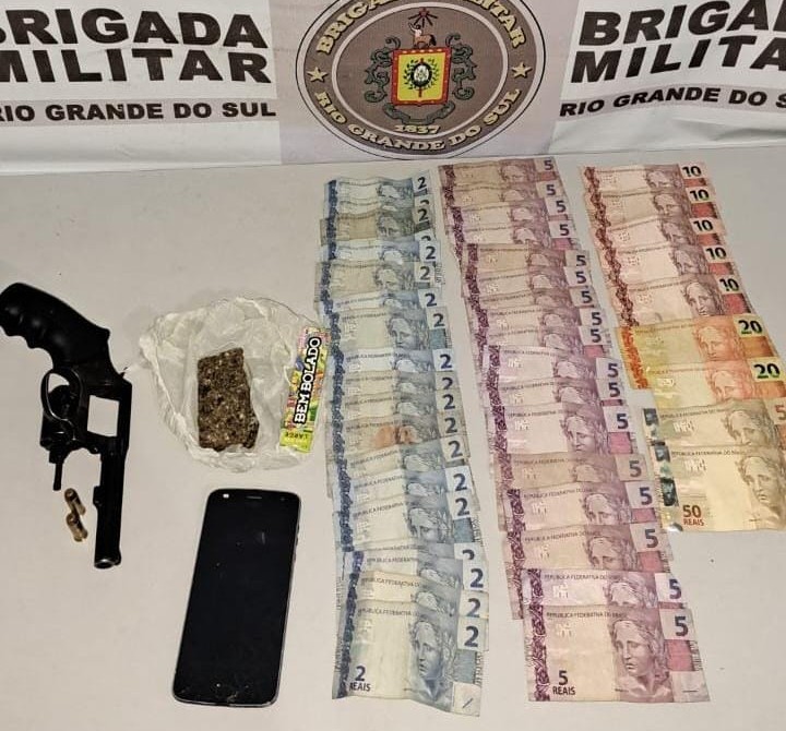 Homem é preso na Querência por tráfico e porte ilegal de arma de fogo