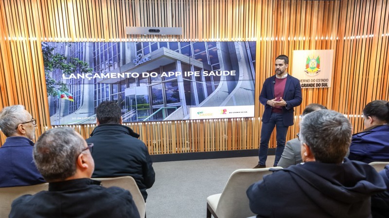 Governo do RS lança aplicativo do IPE Saúde