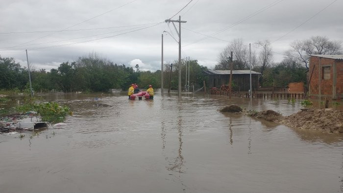 Chuvas das últimas horas castigam zona sul do Estado