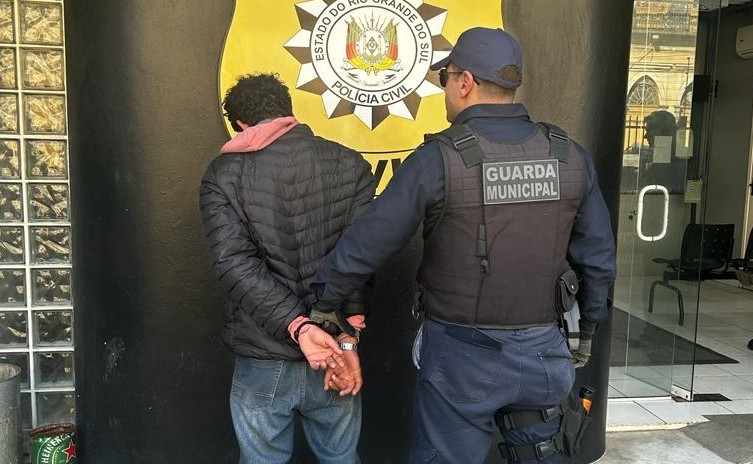 Guarda Municipal efetua prisão em flagrante de assaltante na Cidade Nova