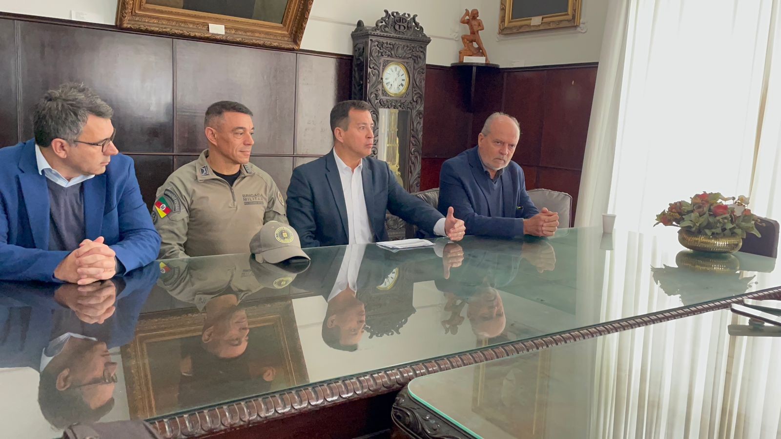 SSP estudará aumento do efetivo de policiais para Rio Grande