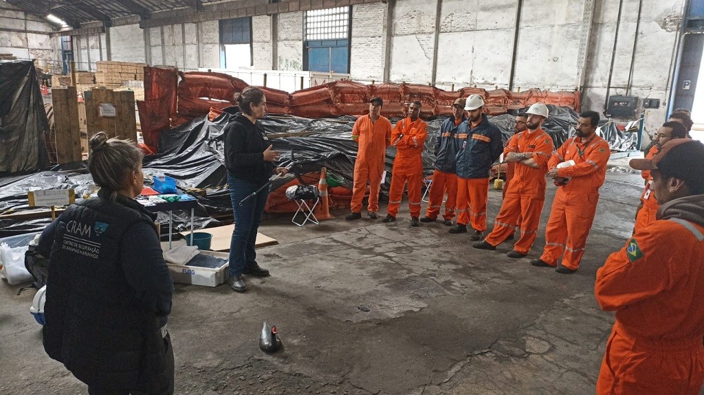 Profissionais da Portos RS e do CRAM realizam capacitação ambiental 