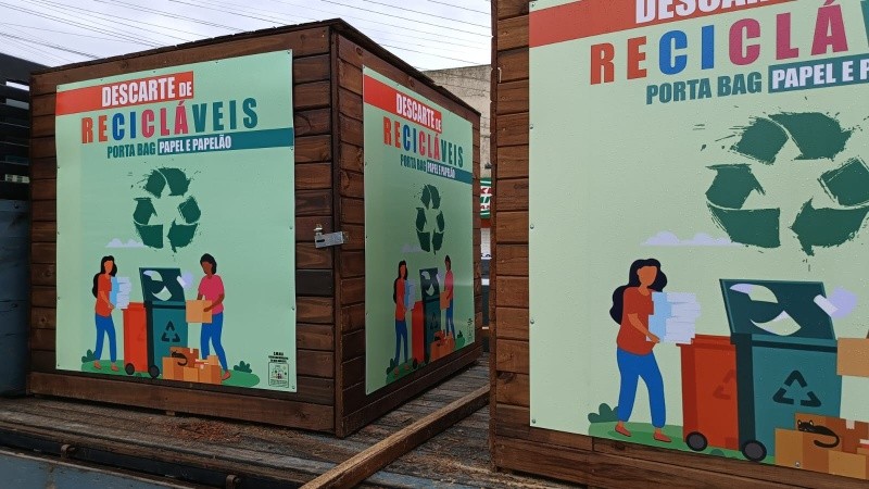 São José do Norte tem local específico para descarte de recicláveis