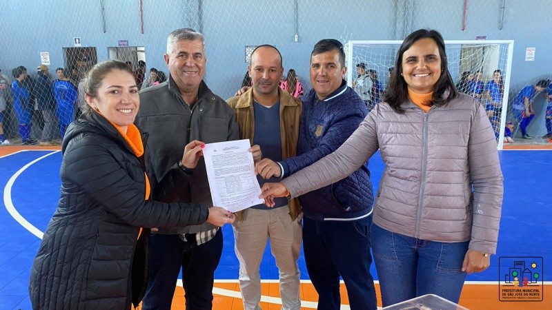Nova quadra do Ginásio Municipal de São José do Norte é inaugurada