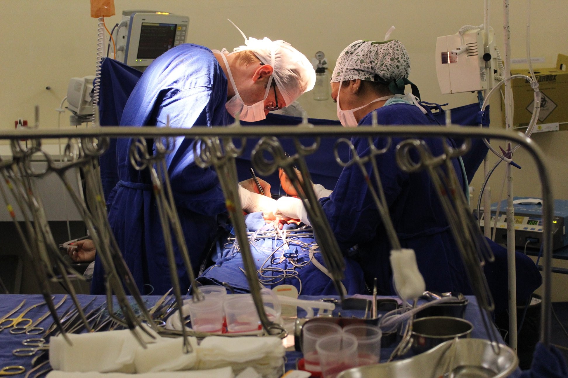 Equipes realizam cirurgia de doação e captação de órgãos na Santa Casa do Rio Grande