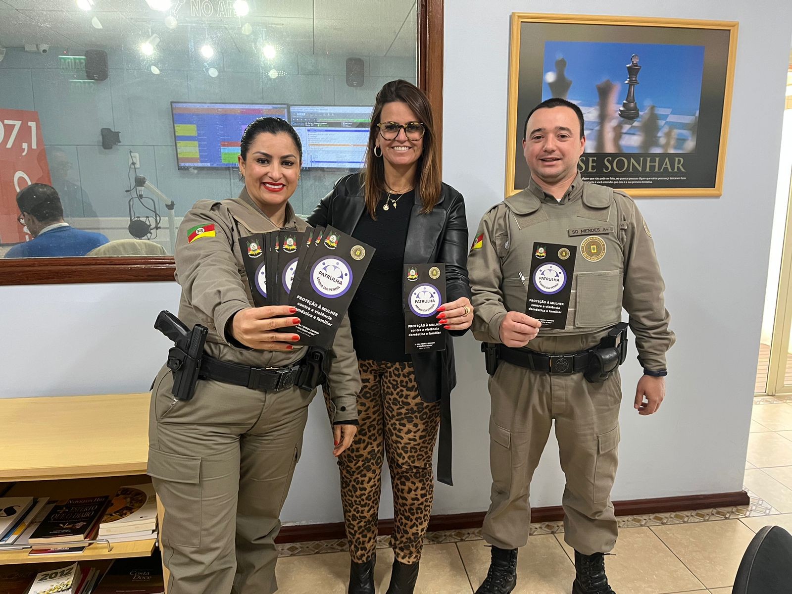 Brigada Militar orienta mulheres sobre proteção contra violência doméstica 
