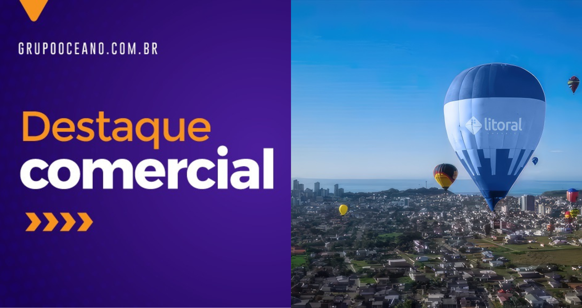 Litoral Imóveis trará balões de Torres a Rio Grande para evento no Ilha di Capri