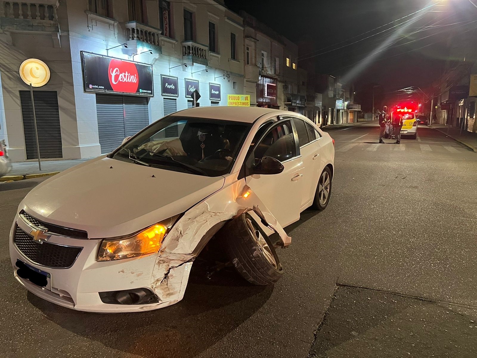 Acidente com lesões é registrado no Centro de Rio Grande