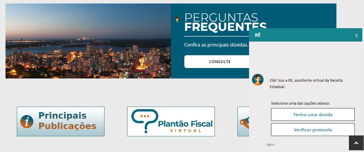 Receita do RS disponibiliza assistente virtual para esclarecer dúvidas