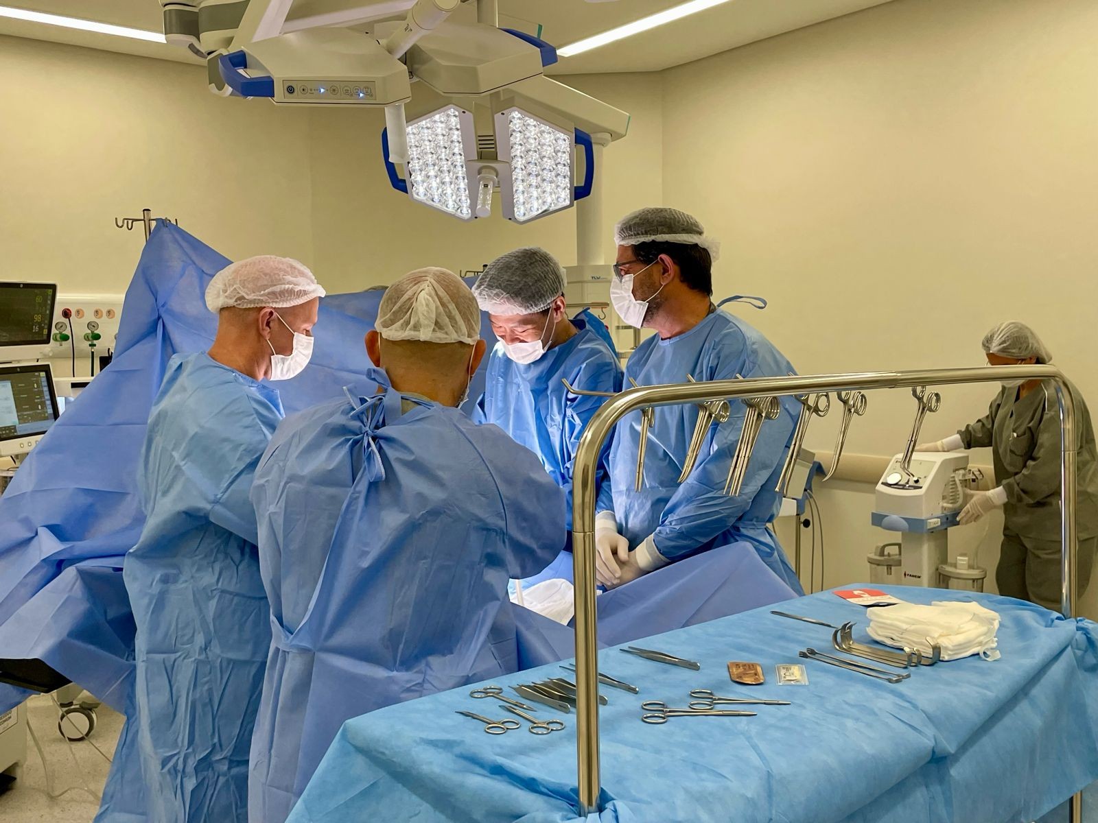 Homem de 63 anos passa pela primeira cirurgia da história do Hospital Monporto