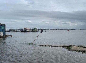 Fotos: moradores de Rio Grande e SJN começam a sentir impactos de alta na Lagoa dos Patos