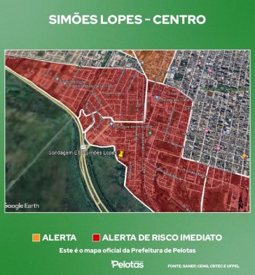 Prefeita de Pelotas pede que moradores evacuem áreas de risco